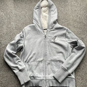 Aeropostale faux fur lined hoody. Size XL
